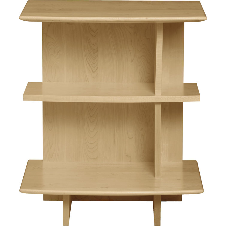 Sarah Shaker-Inspired Natural Maple Solid Wood Nightstand