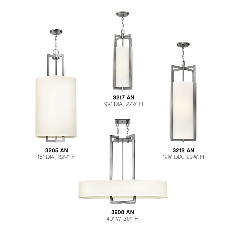 Elegant Antique Nickel 4-Light Drum Chandelier with Off-White Linen Shade