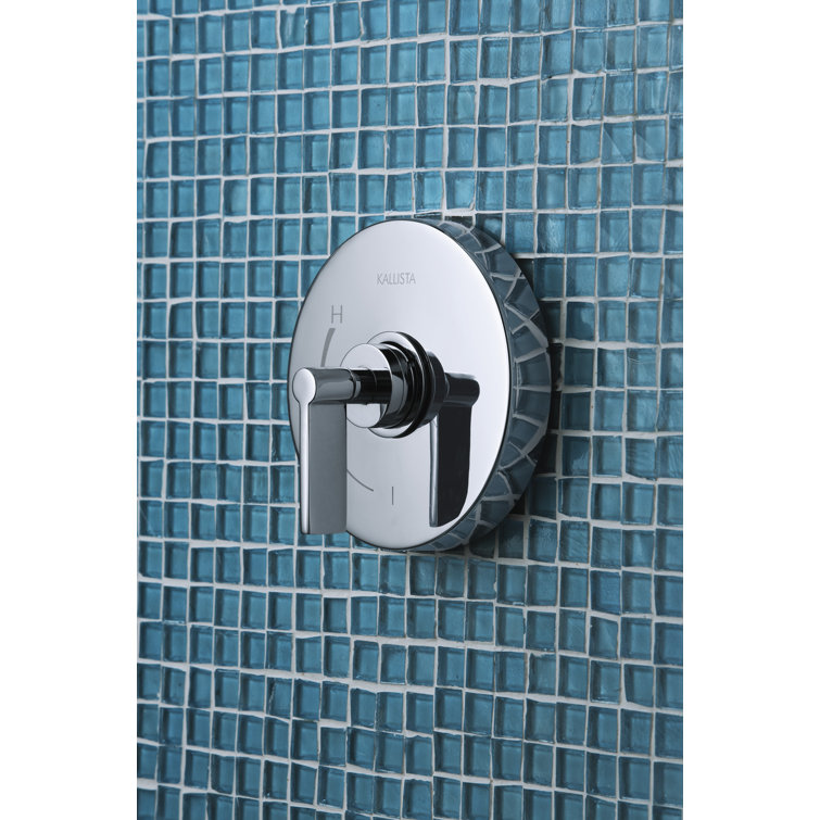 Polished Chrome Pressure Balance Trim Lever Handle