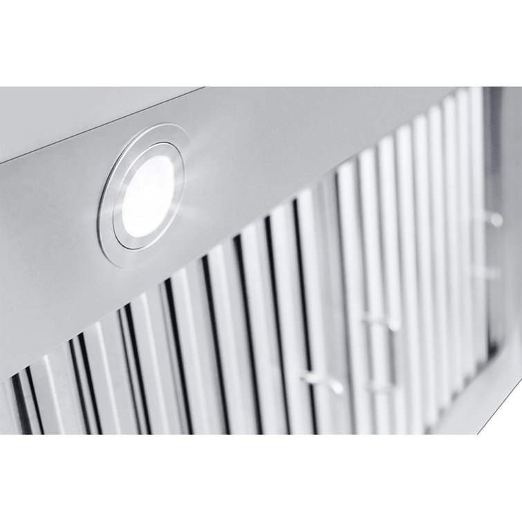 36'' Brushed Stainless Steel Under Cabinet Range Hood