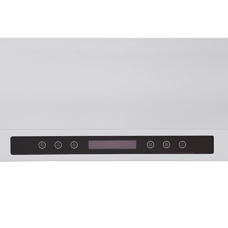 36 Inch Wide Stainless Steel Convertible Under Cabinet Range Hood
