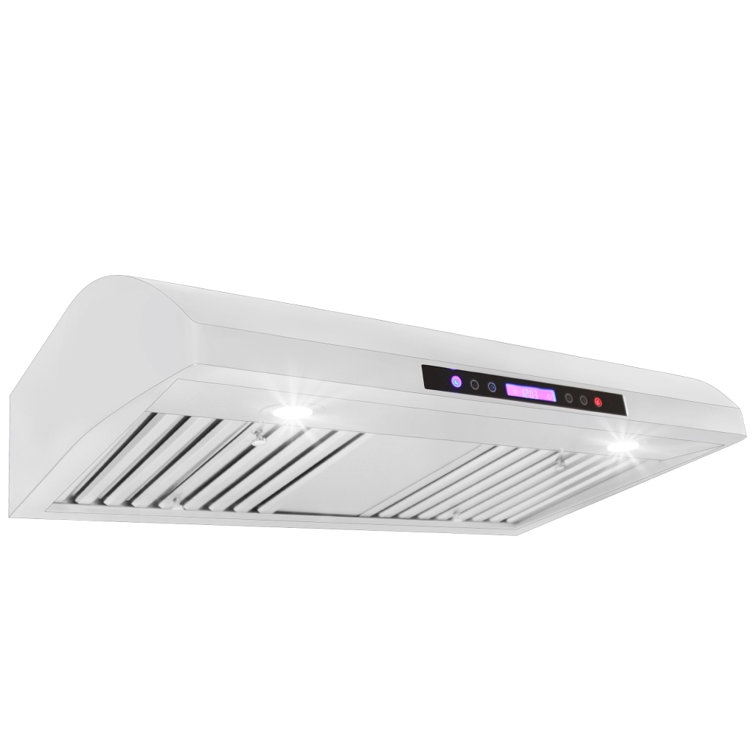 36" Stainless Steel Convertible Under Cabinet Range Hood