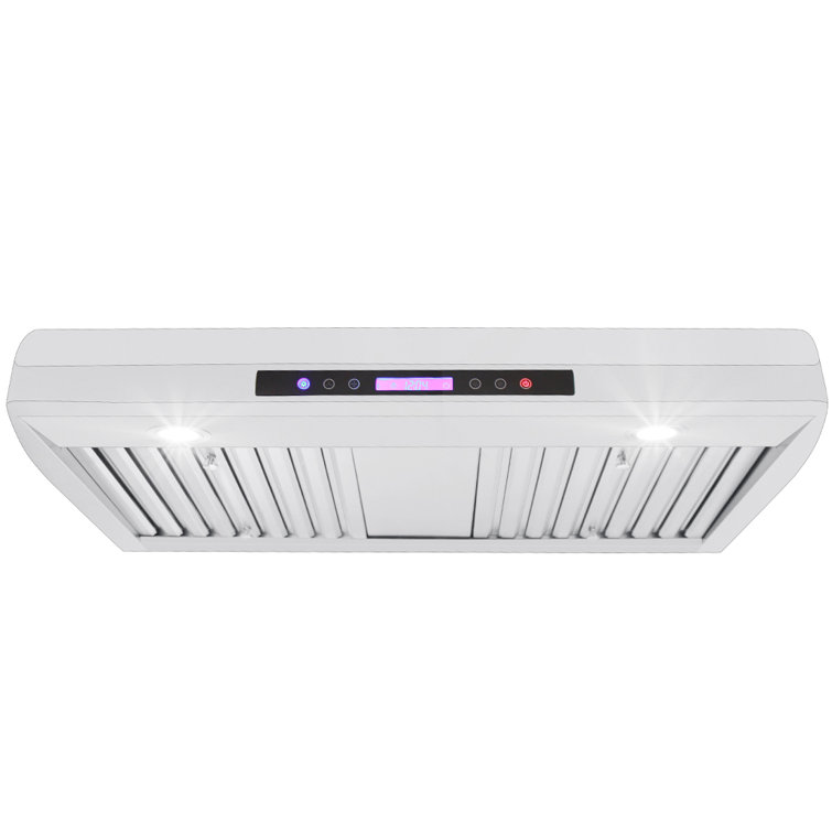 36" Stainless Steel Convertible Under Cabinet Range Hood