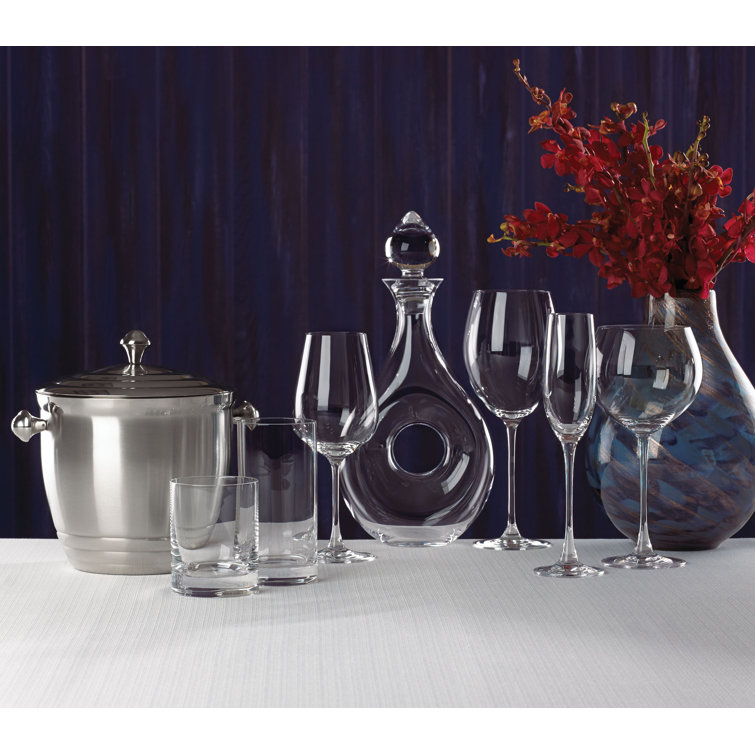 Tuscany Stainless Steel Insulated Ice Bucket with Lid and Handles