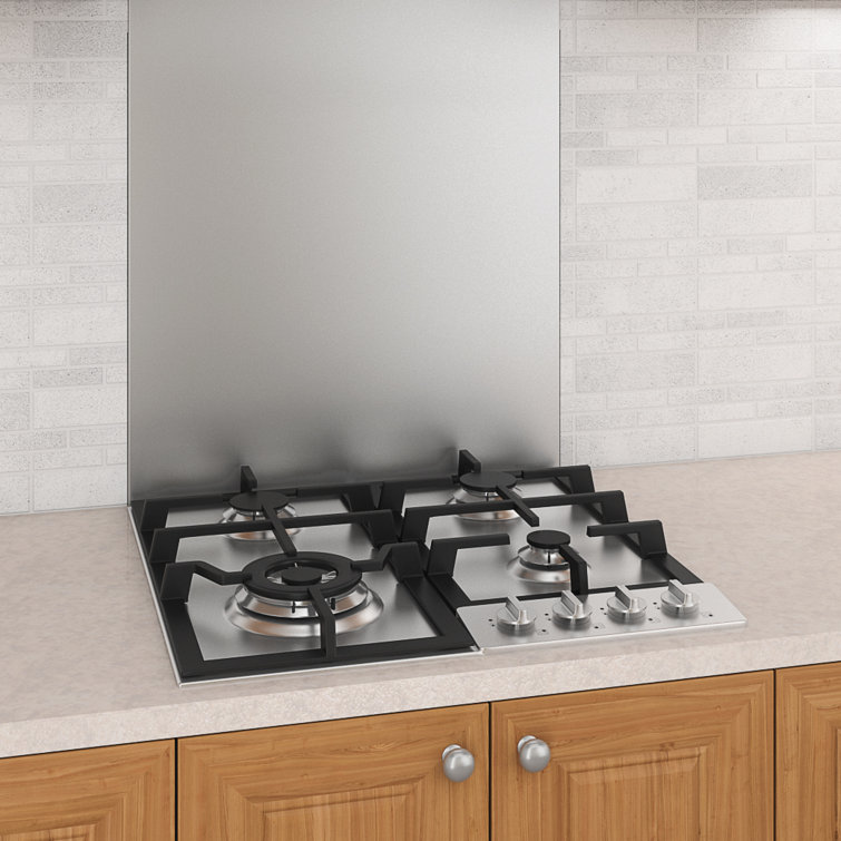 Ancona 23'' Stainless Steel 4 Burner Gas Cooktop