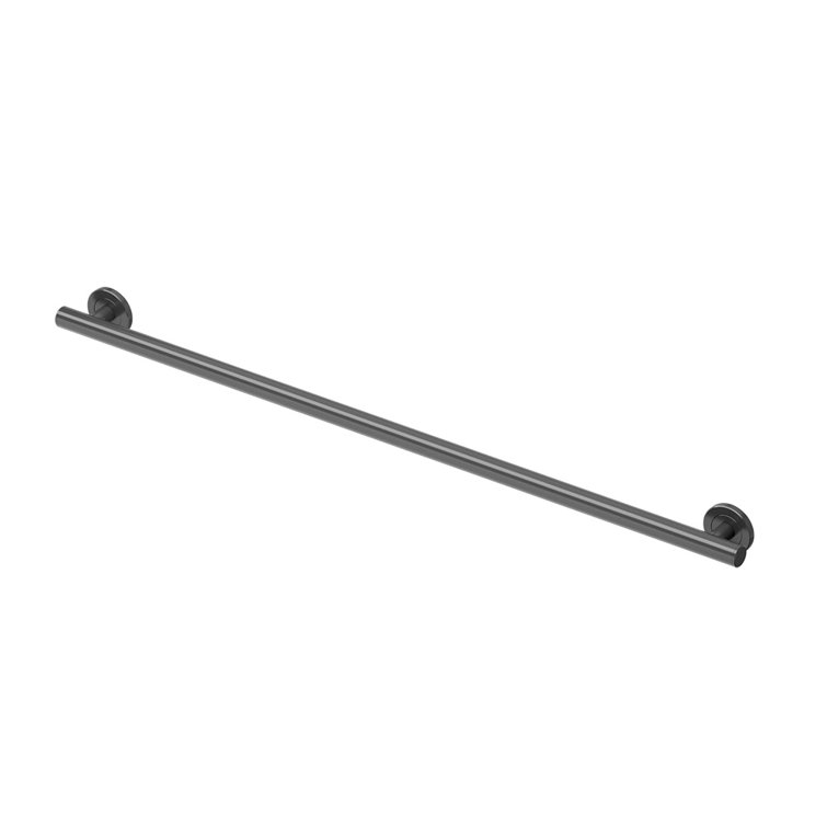 Matte Black 42" Stainless Steel Wall Mount Grab Bar