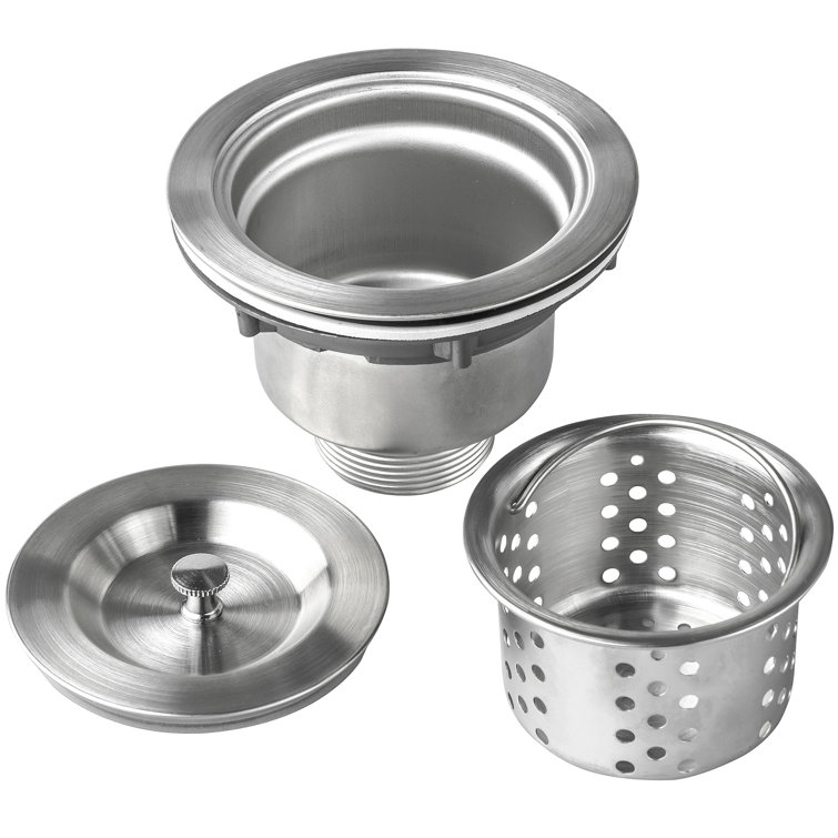 33-Inch Brushed Stainless Steel Single Bowl Kitchen Sink