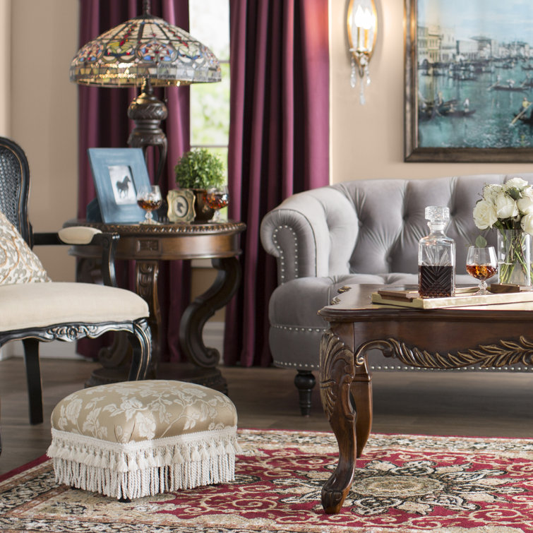Fiona Neutral Upholstered Decorative Footstool Ottoman