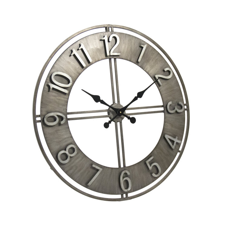 Metal Wall Clock