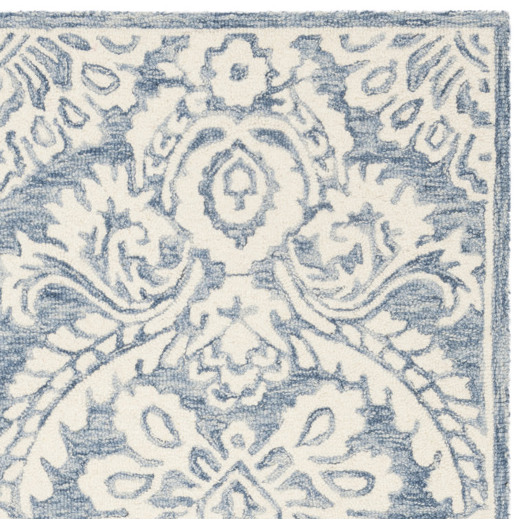 Ivory Elegance 9' x 12' Hand-Tufted Wool Runner Rug