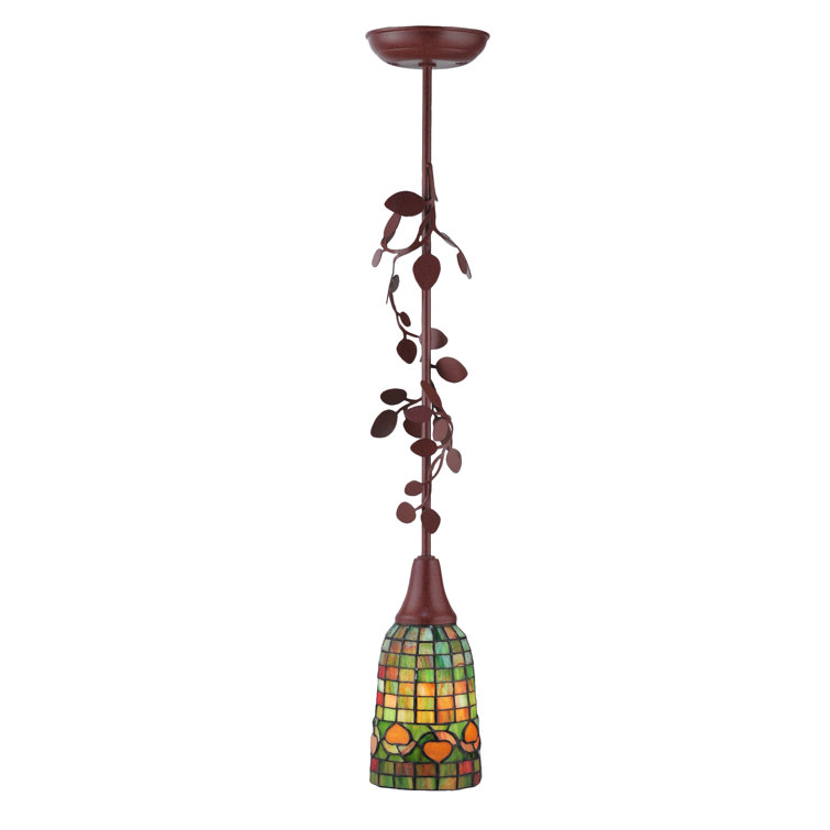 Tiffany Bronze Globe Mini Pendant Light for Indoor/Outdoor