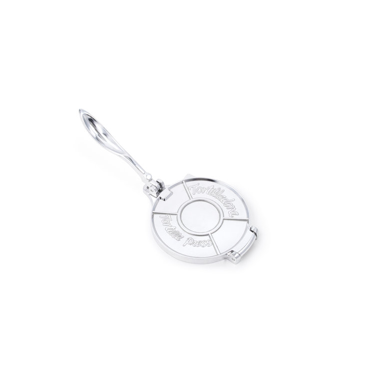 Polished Aluminum 6-Inch Tortilla Press