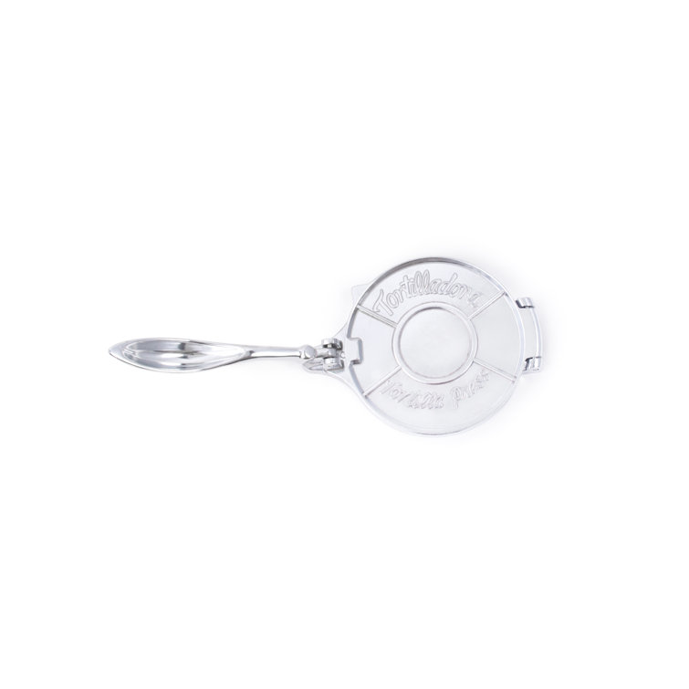 Polished Aluminum 6-Inch Tortilla Press