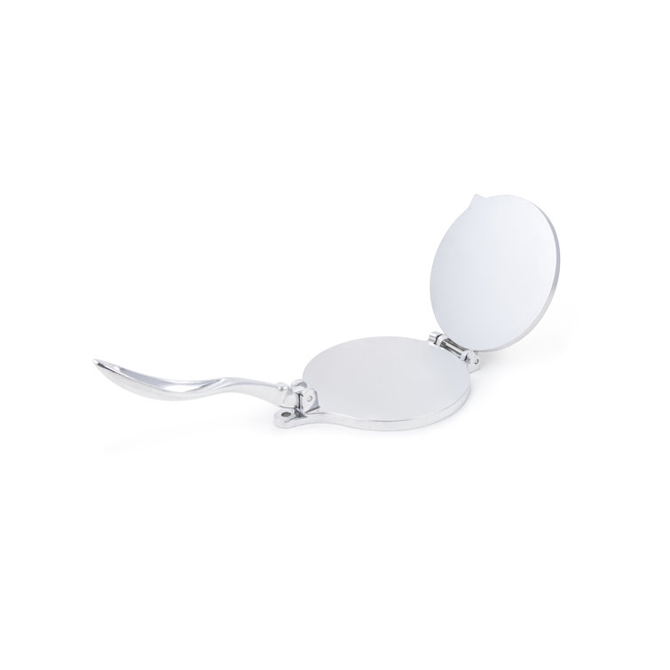 Polished Aluminum 6-Inch Tortilla Press