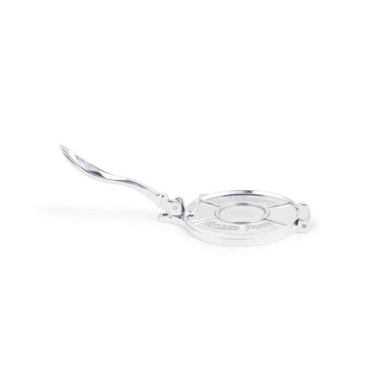 Polished Aluminum 6-Inch Tortilla Press