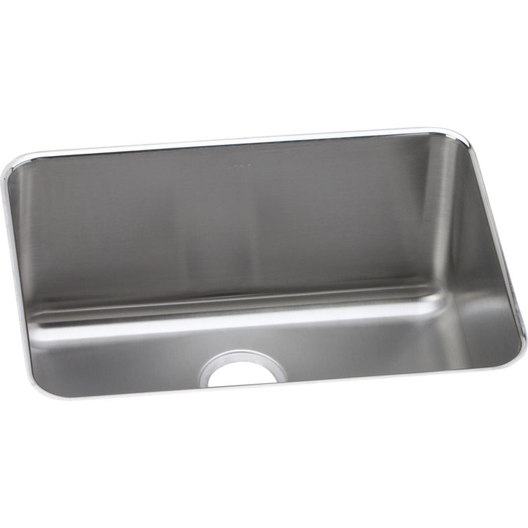 Elkay Lustertone Classic Stainless Steel Single Bowl Undermount Sink