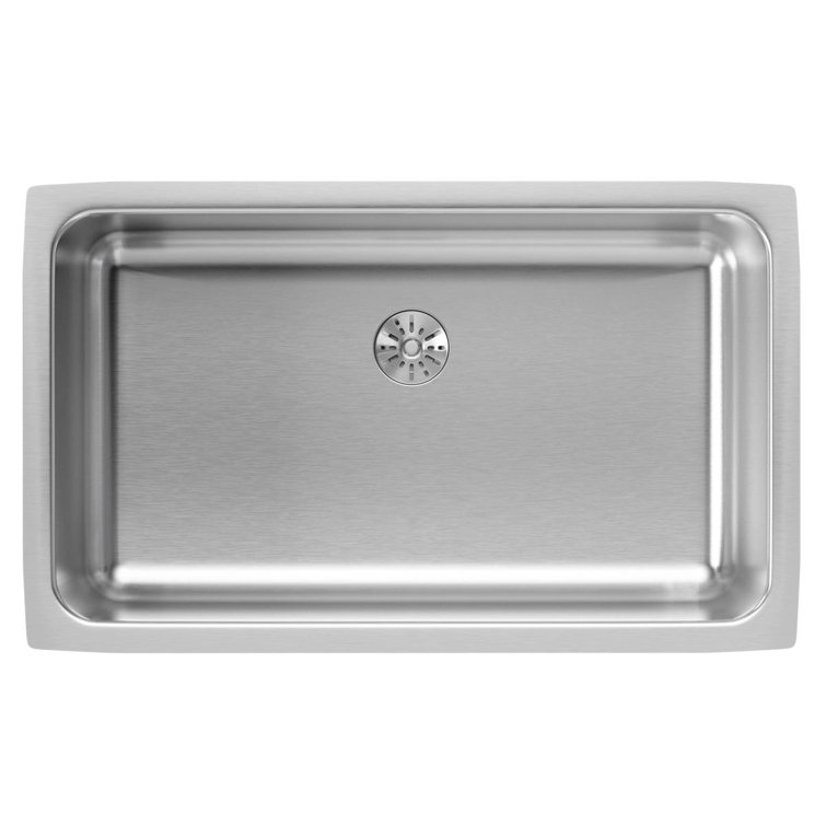 Lustrous Satin 30.5" Stainless Steel Undermount Kitchen Sink