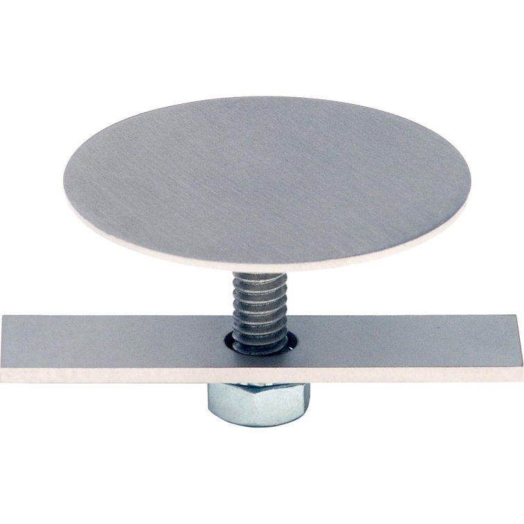 Brushed Stainless Steel Faucet Hole Cover