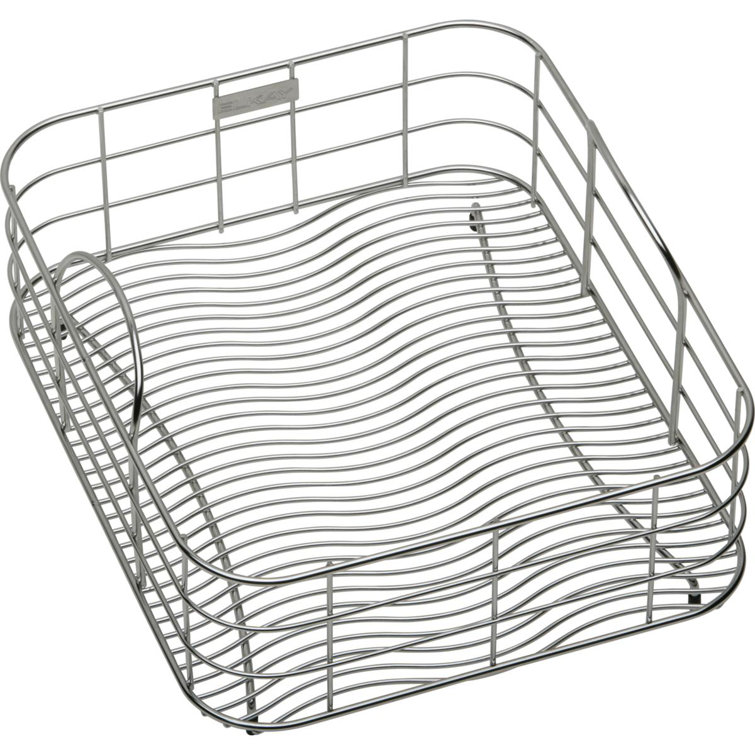 Stainless Steel Large Kitchen Sink Rinsing Basket