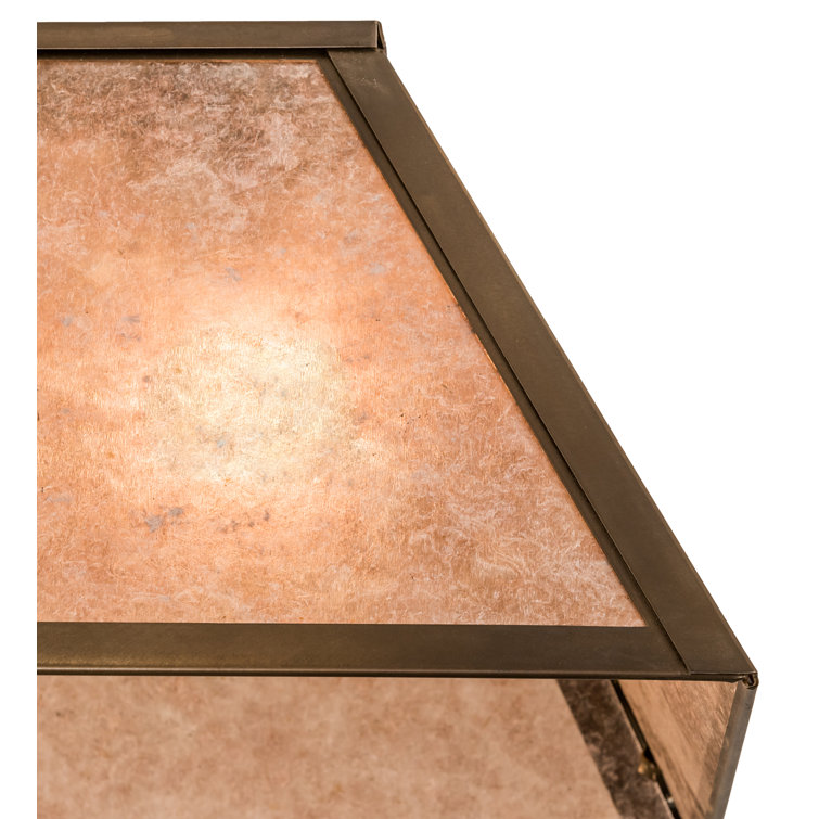 Bronze 48" Glass 9-Light Indoor/Outdoor Pendant