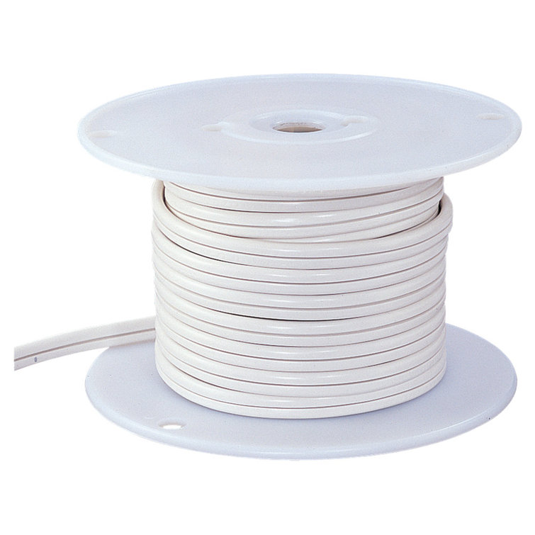 50' White Indoor Cable Ambiance Track Lighting