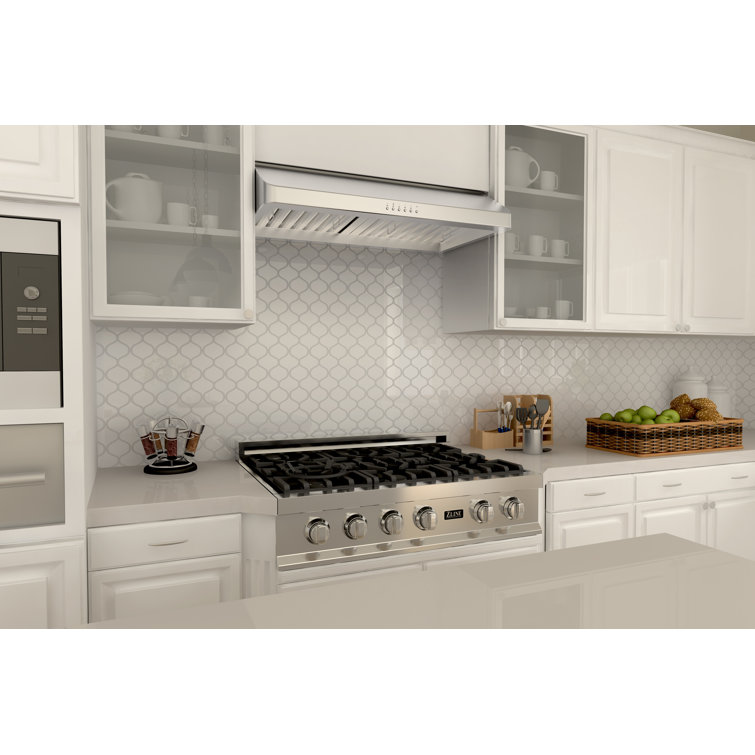 30" Stainless Steel Under Cabinet Range Hood with LED Lights