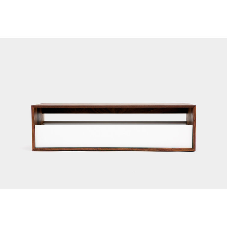 ARTLESS THN White 70" Minimalist Media Console with Mount
