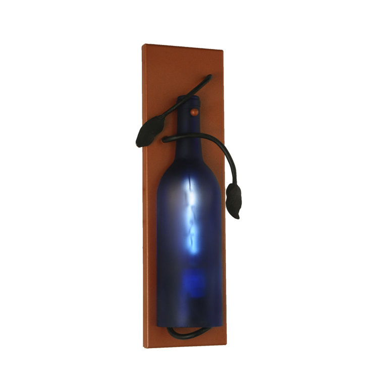 Tuscan Vineyard 14" Black and Bronze Energy Star Wall Sconce