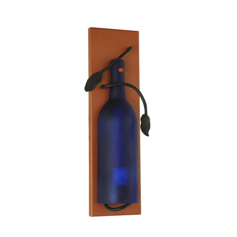Tuscan Vineyard 14" Black and Bronze Energy Star Wall Sconce