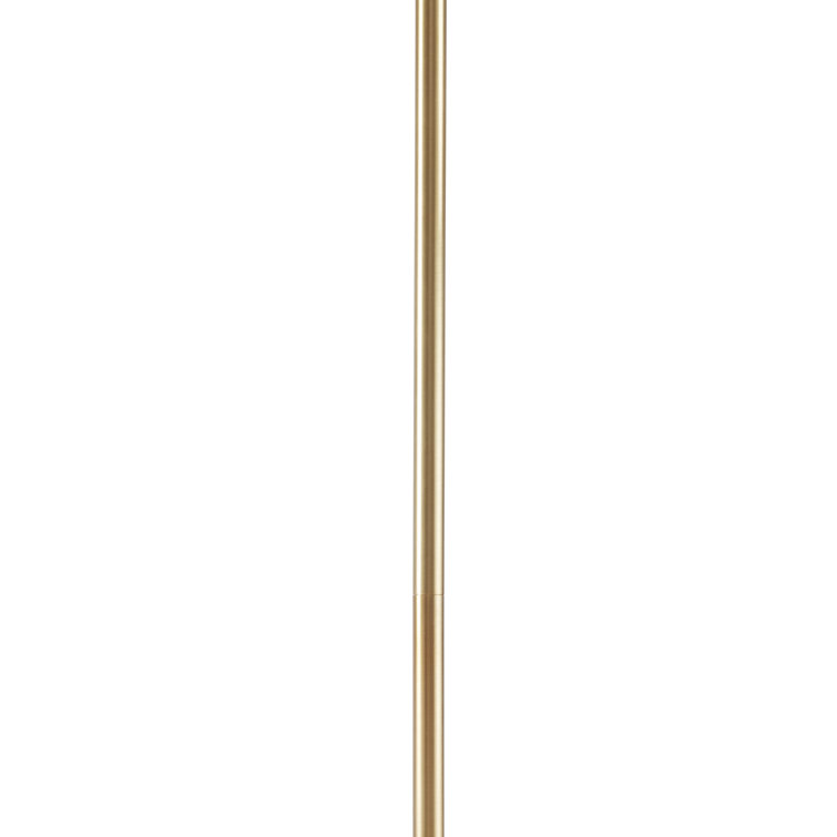 Isla Capiz Shell Elegance Chandelier with Gold Accents