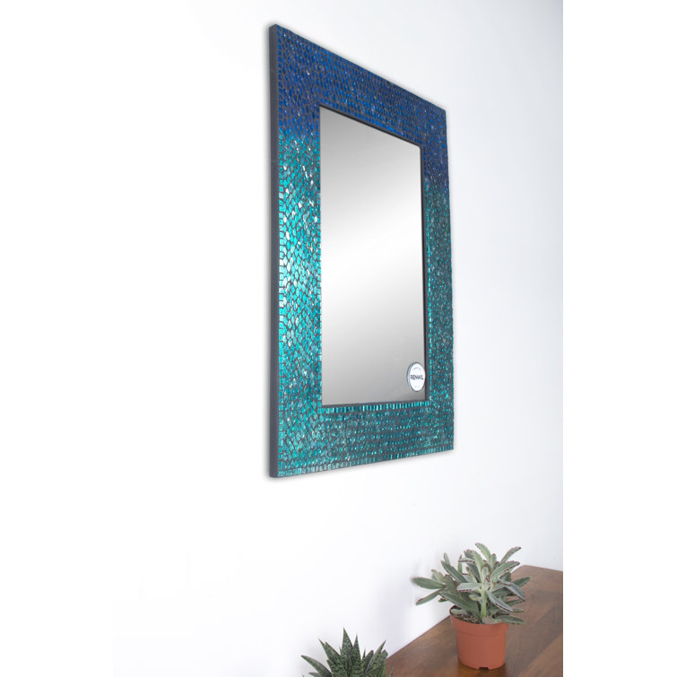 Catarina Mosaic Rectangular Wall Mirror 23" x 31"