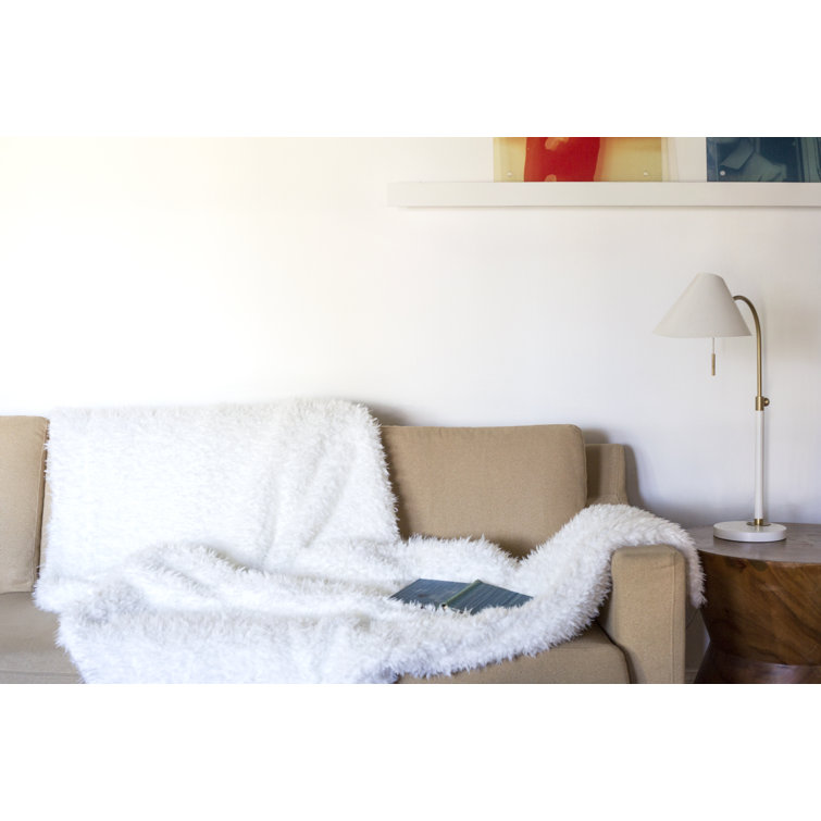 Tula Luxurious Soft Woven Throw Blanket with Plush Texture