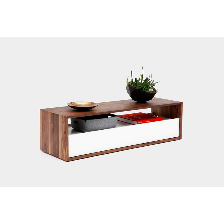 ARTLESS THN White 70" Minimalist Media Console with Mount