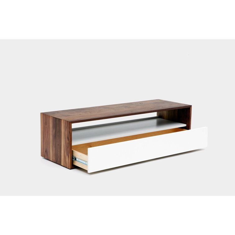ARTLESS THN White 70" Minimalist Media Console with Mount