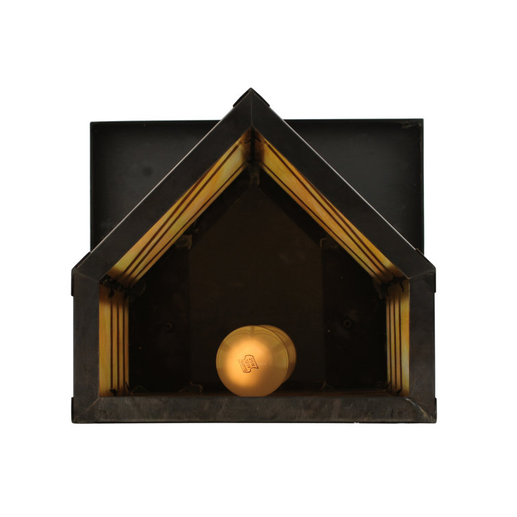 Santa Fe Mission Style 2-Light Craftsman Brown Wall Sconce