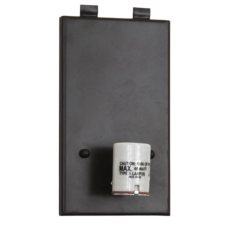Timeless Bronze 1-Light Tall Pines Wall Sconce