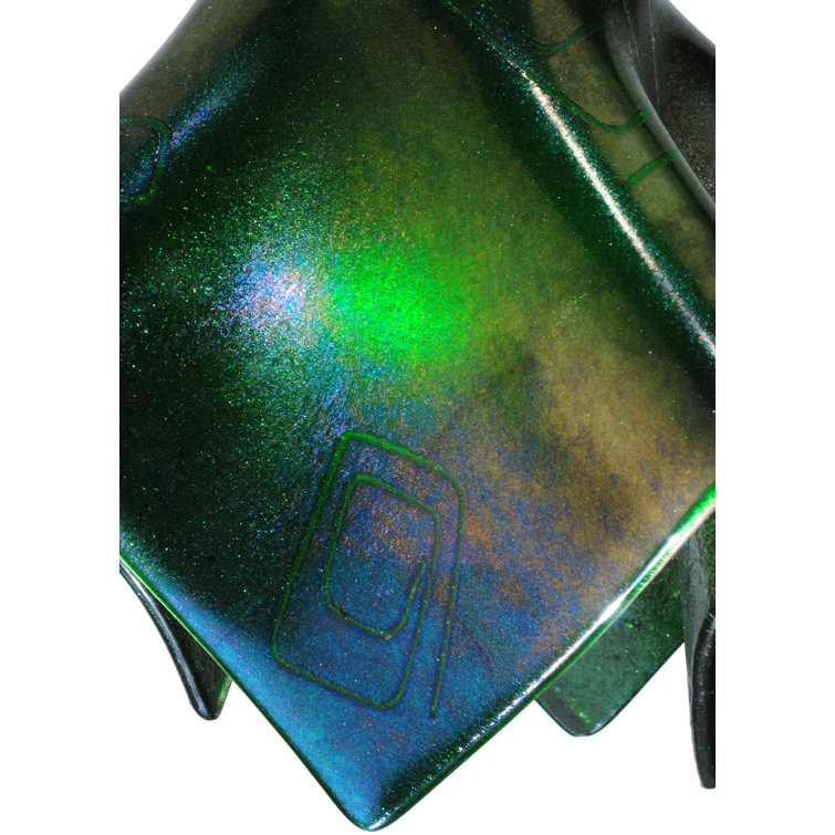 Emerald Handkerchief 1-Light Mini Pendant in Brushed Nickel