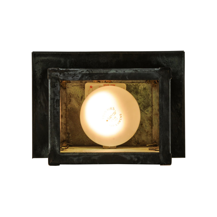 Bronze Dragonfly Mission Lodge 1-Light Dimmable Sconce