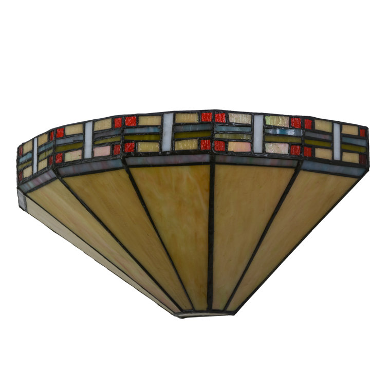 Ravishing Beige and Black 2-Light Bronze Sconce with Dimmable Candelabra Base