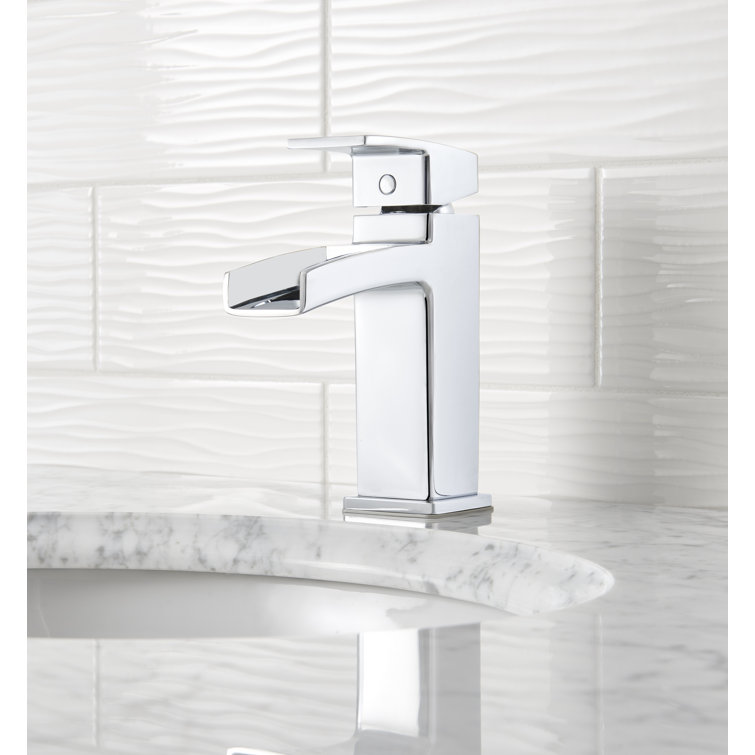 Kenzo Polished Chrome Single Control Bathroom Faucet
