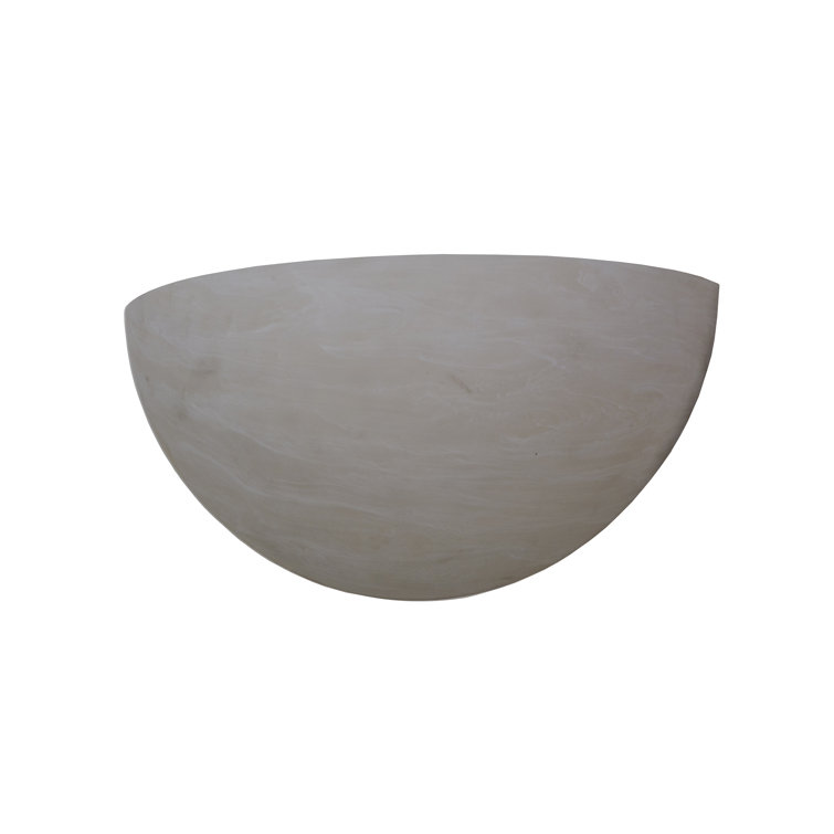 Madison Transitional 6" Bronze Wall Sconce with White Marbleized Shade
