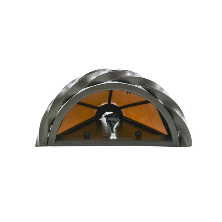 Bronze 18" Direct Wired Electric Wall Sconce