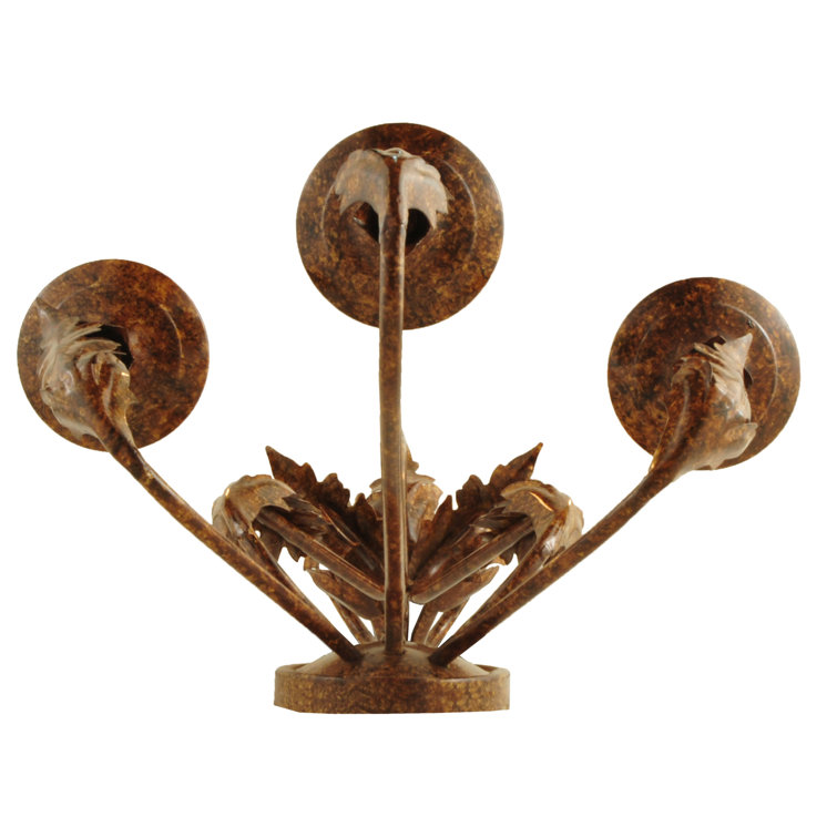 Bronze 28" French Elegance Candle Wall Sconce
