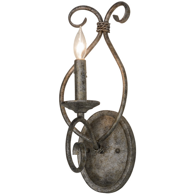 Olivia Bronze 15.5" Energy Star Candle Wall Sconce