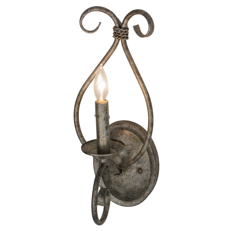 Olivia Bronze 15.5" Energy Star Candle Wall Sconce