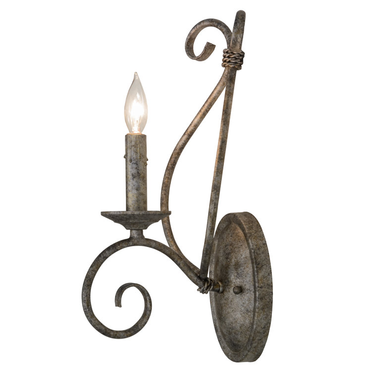 Olivia Bronze 15.5" Energy Star Candle Wall Sconce
