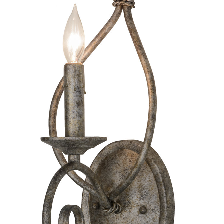 Olivia Bronze 15.5" Energy Star Candle Wall Sconce