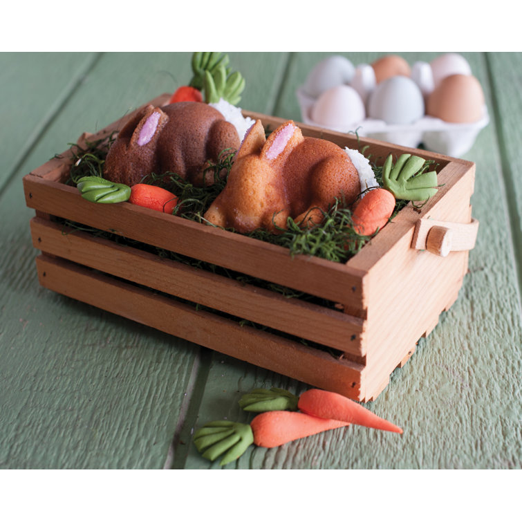 Silver Non-stick Aluminum Baby Bunny Cake Pan