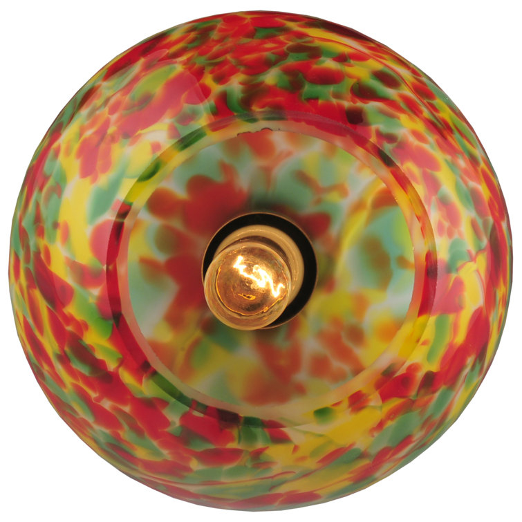 Colorful Glass LED Indoor/Outdoor Pendant Light