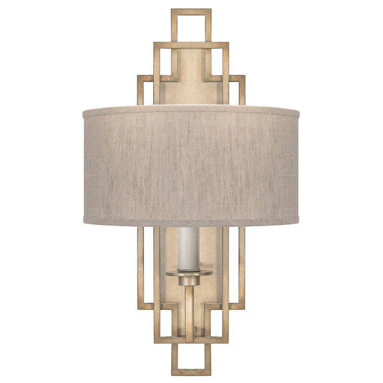 Cienfuegos Inspired Gold Leaf Dimmable Wall Sconce